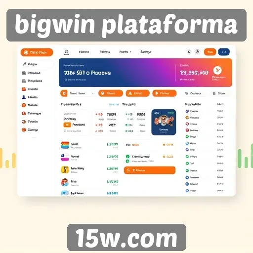 Interface do Bigwin Plataforma é otimizada para usuários